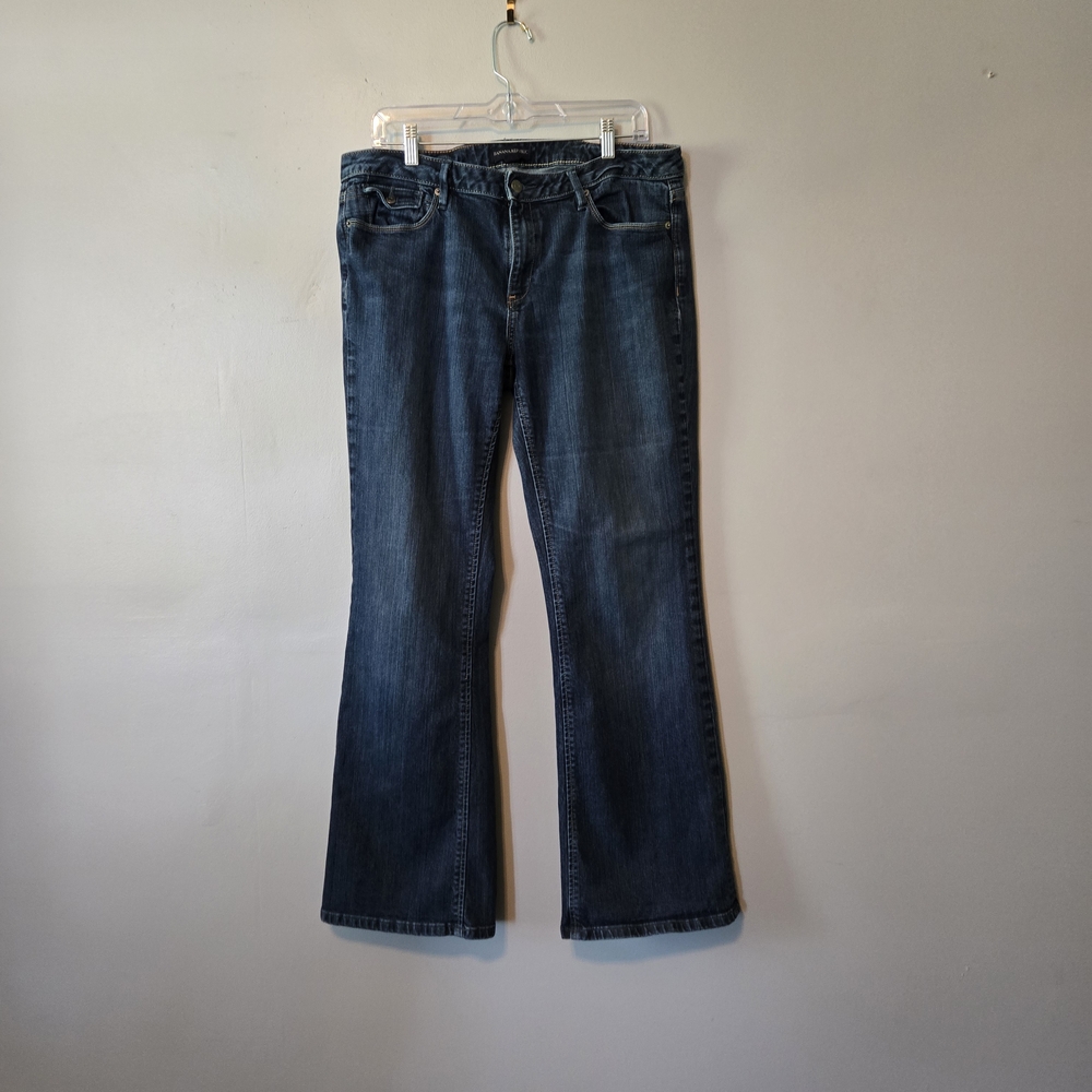 Banana Republic Dark Blue Flare Jeans